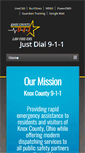 Mobile Screenshot of knoxcountyohio911.com